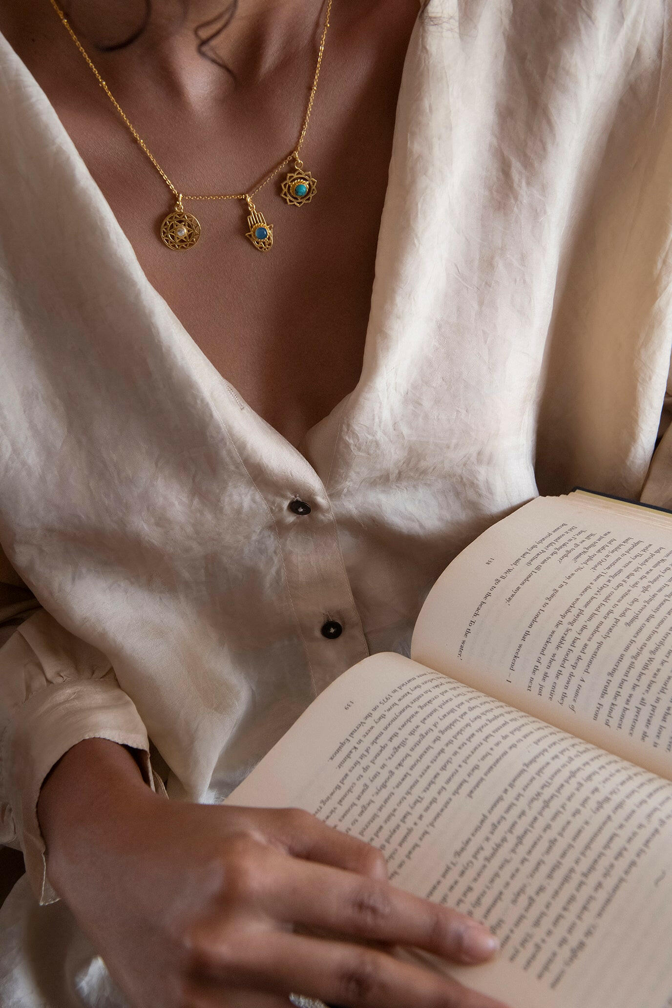 Chakra Layered Necklace
