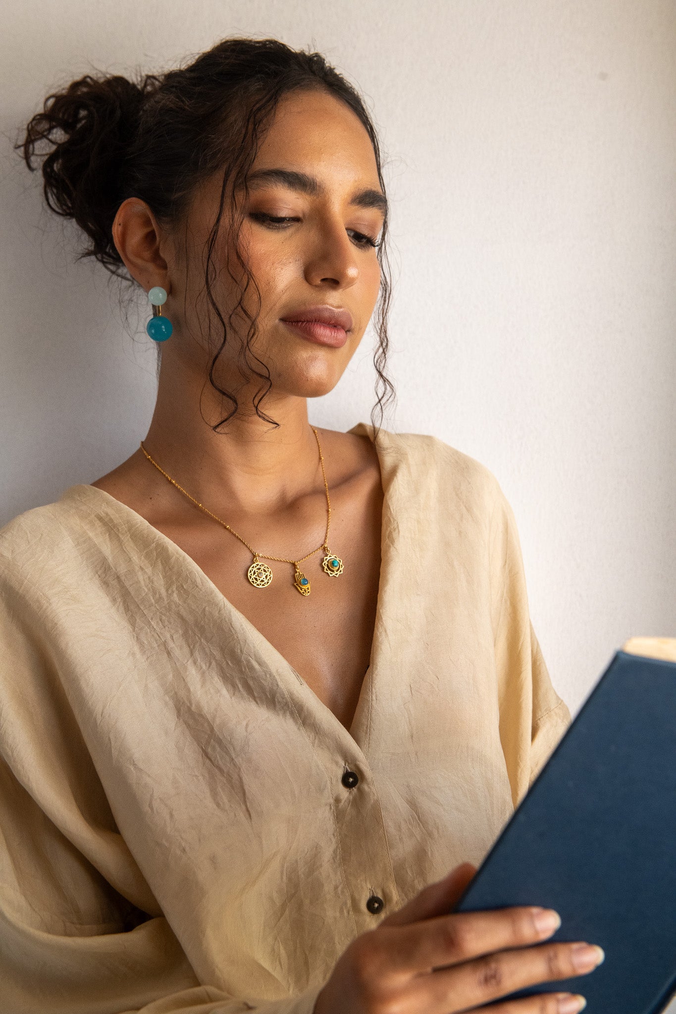 Chakra Layered Necklace