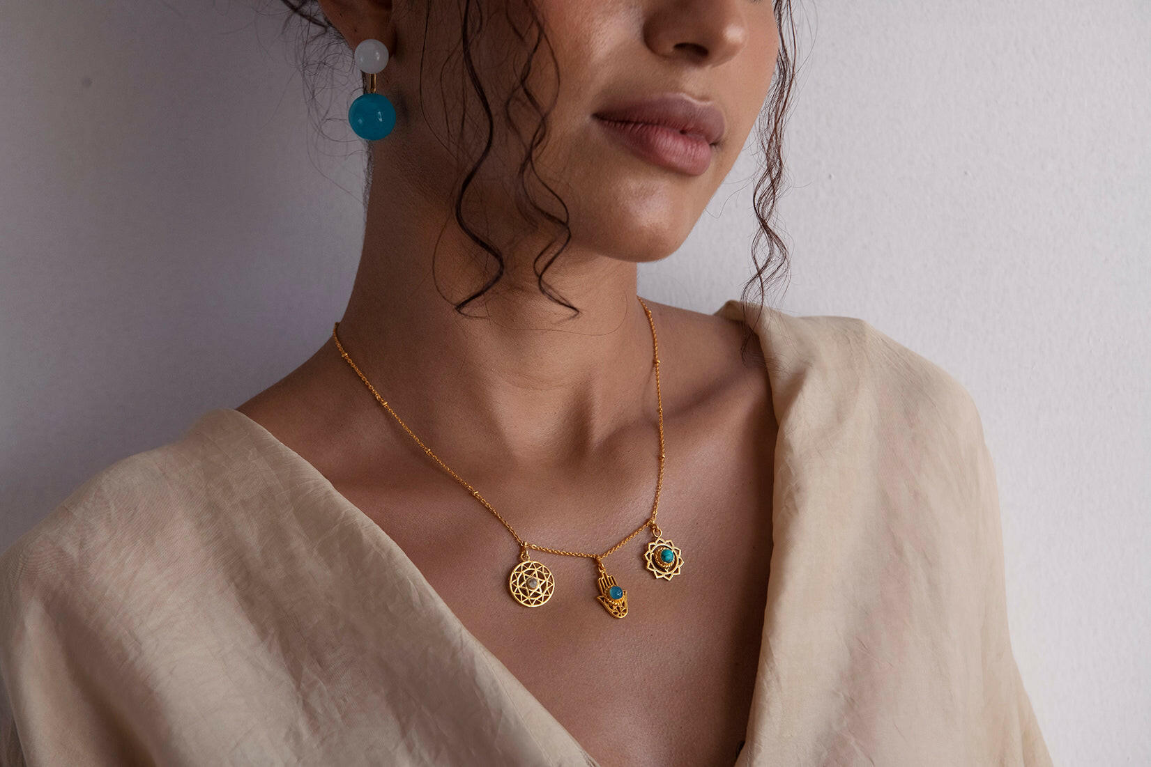 Chakra Layered Necklace