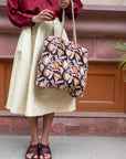 Artisan Upcycled Tote - Forest