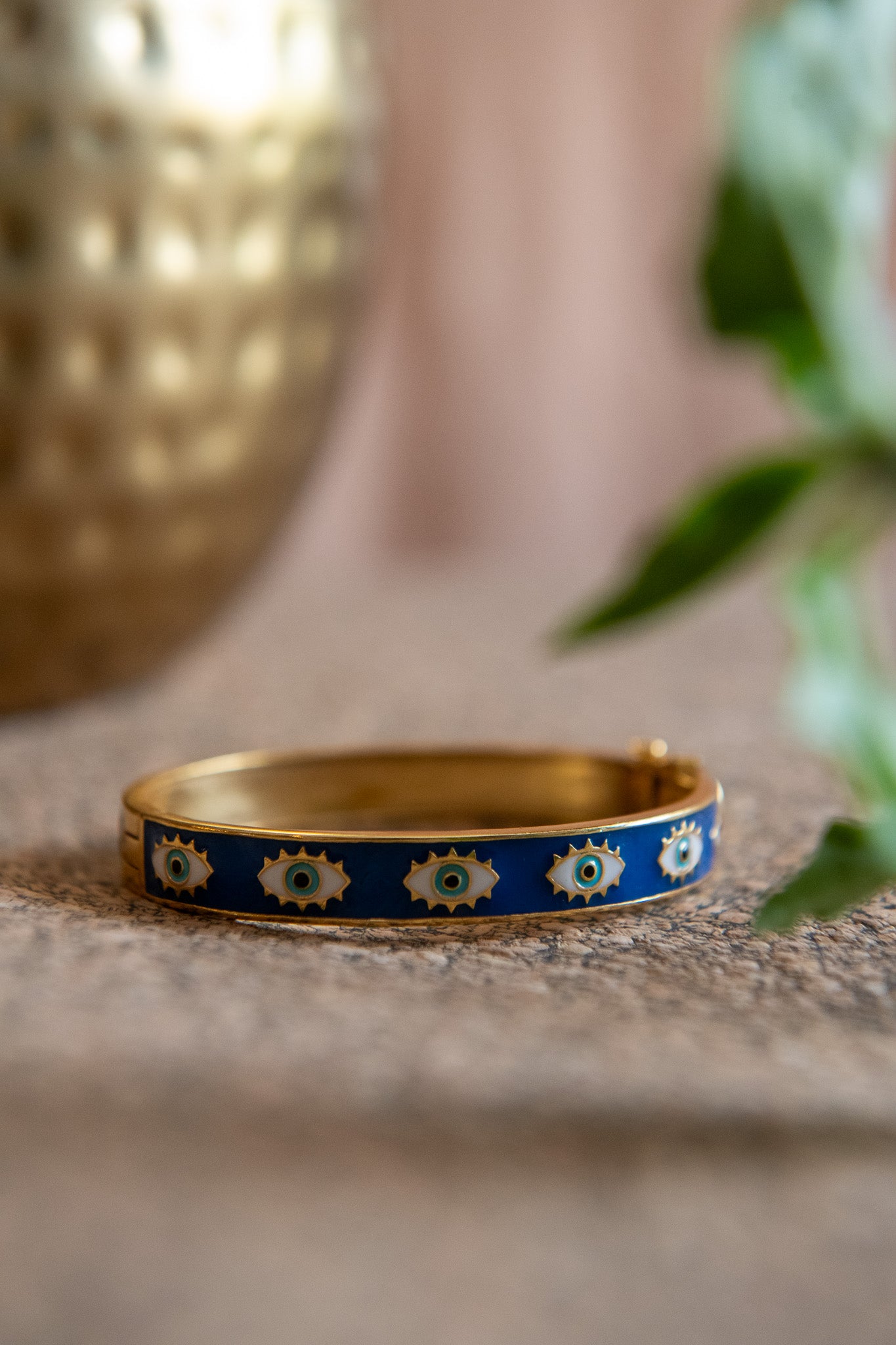 Sapphire Protection Cuff Bracelet