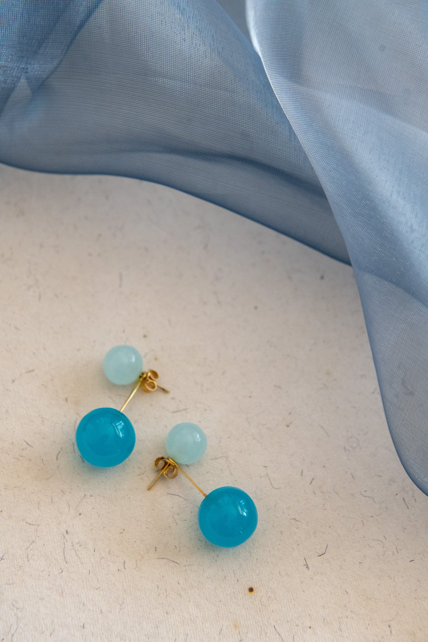 Sapphire Harmony Drop Earrings