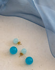 Sapphire Harmony Drop Earrings