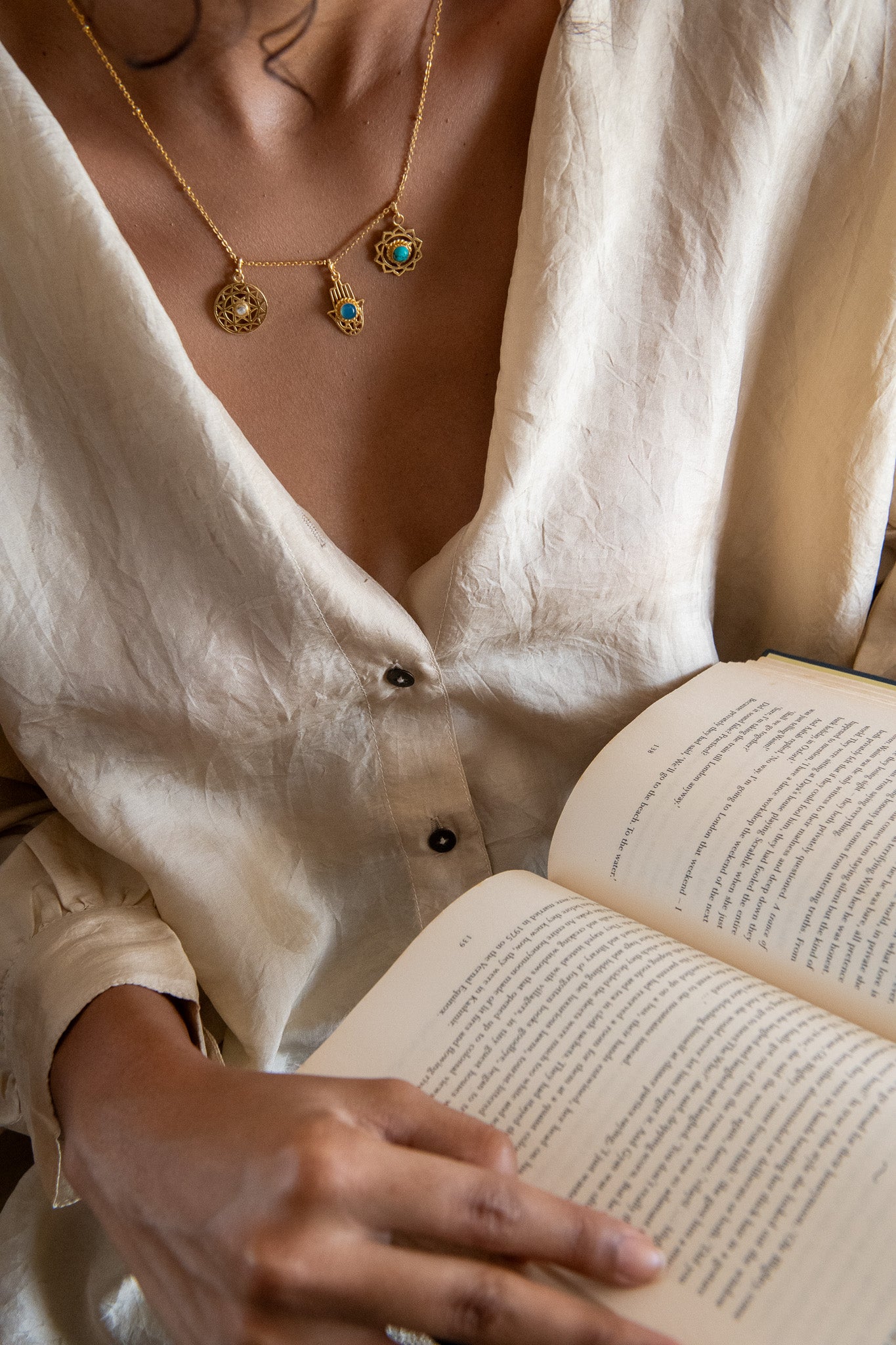 Coastal Breeze Silk Shirt - Ivory