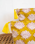 Sun-Kissed Cotton Pouch Set