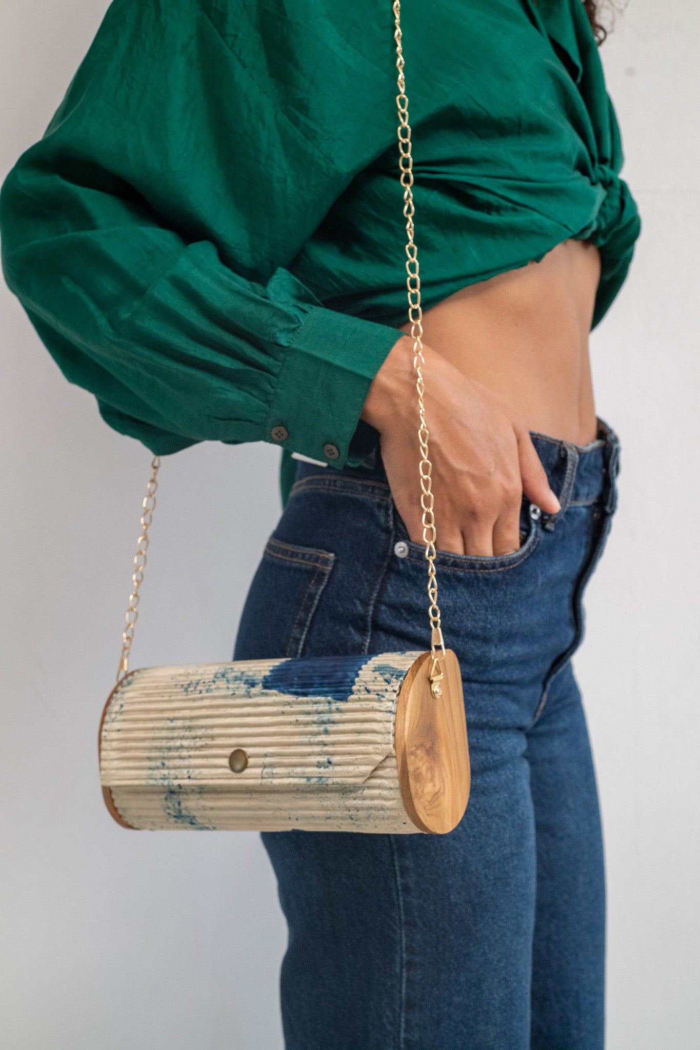 Coastal Breeze Silk Shirt - Forest Green