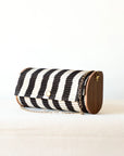 Upcycled Silk Contrast Clutch