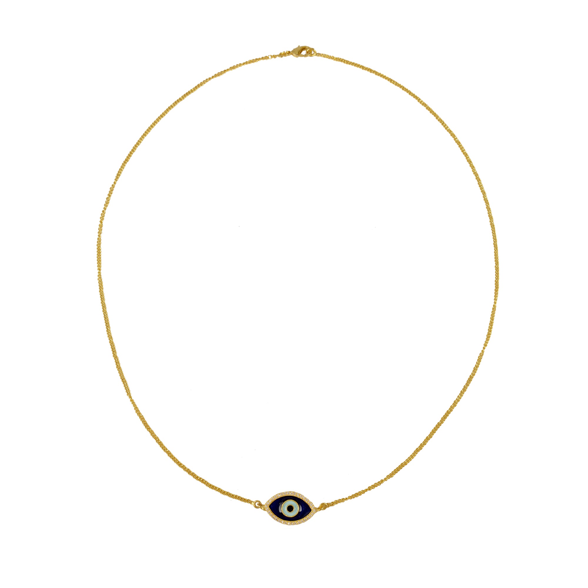 The Sapphire Gaze – Evil Eye Jewelry Gift Set