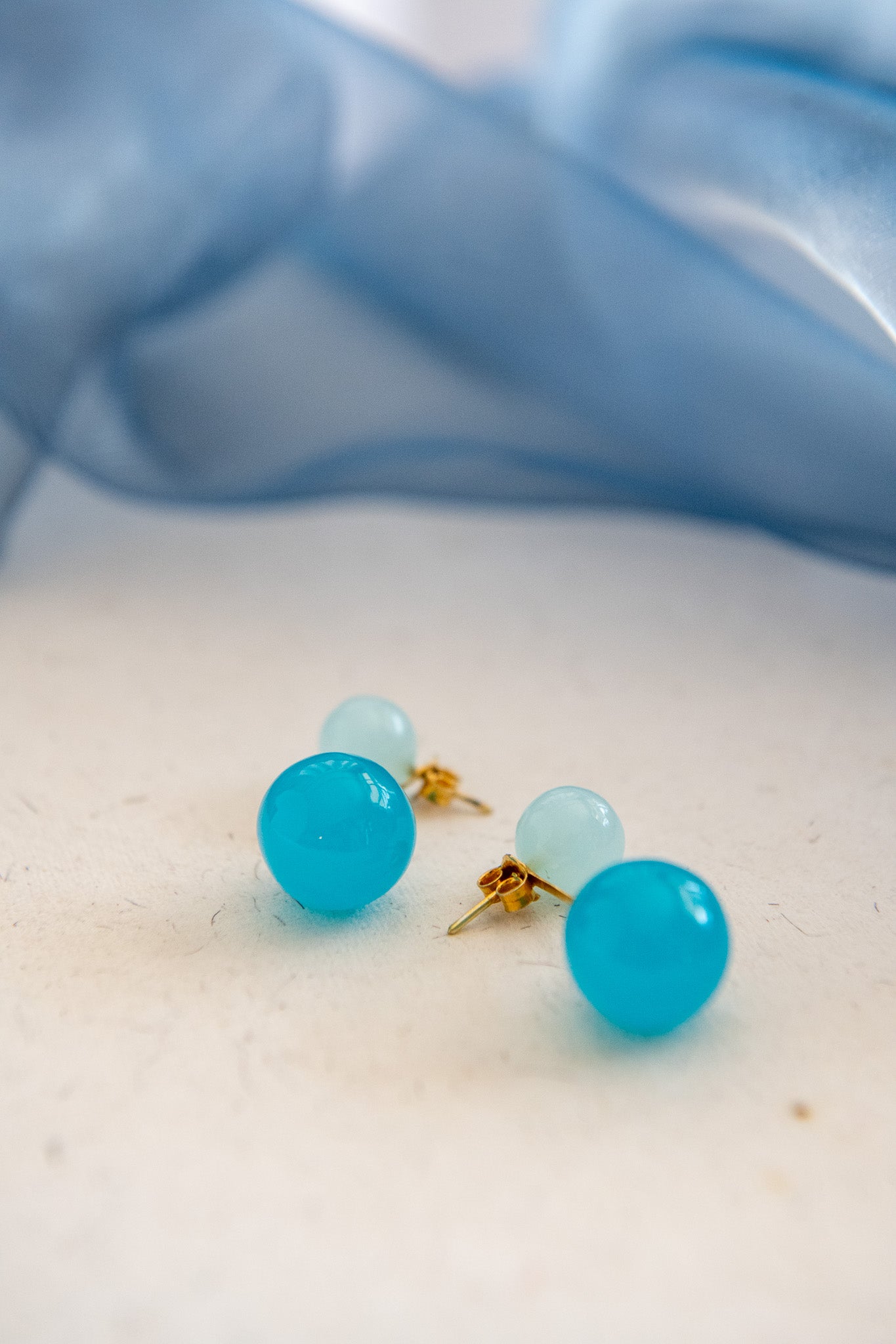 Sapphire Harmony Drop Earrings