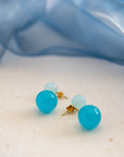 Sapphire Harmony Drop Earrings