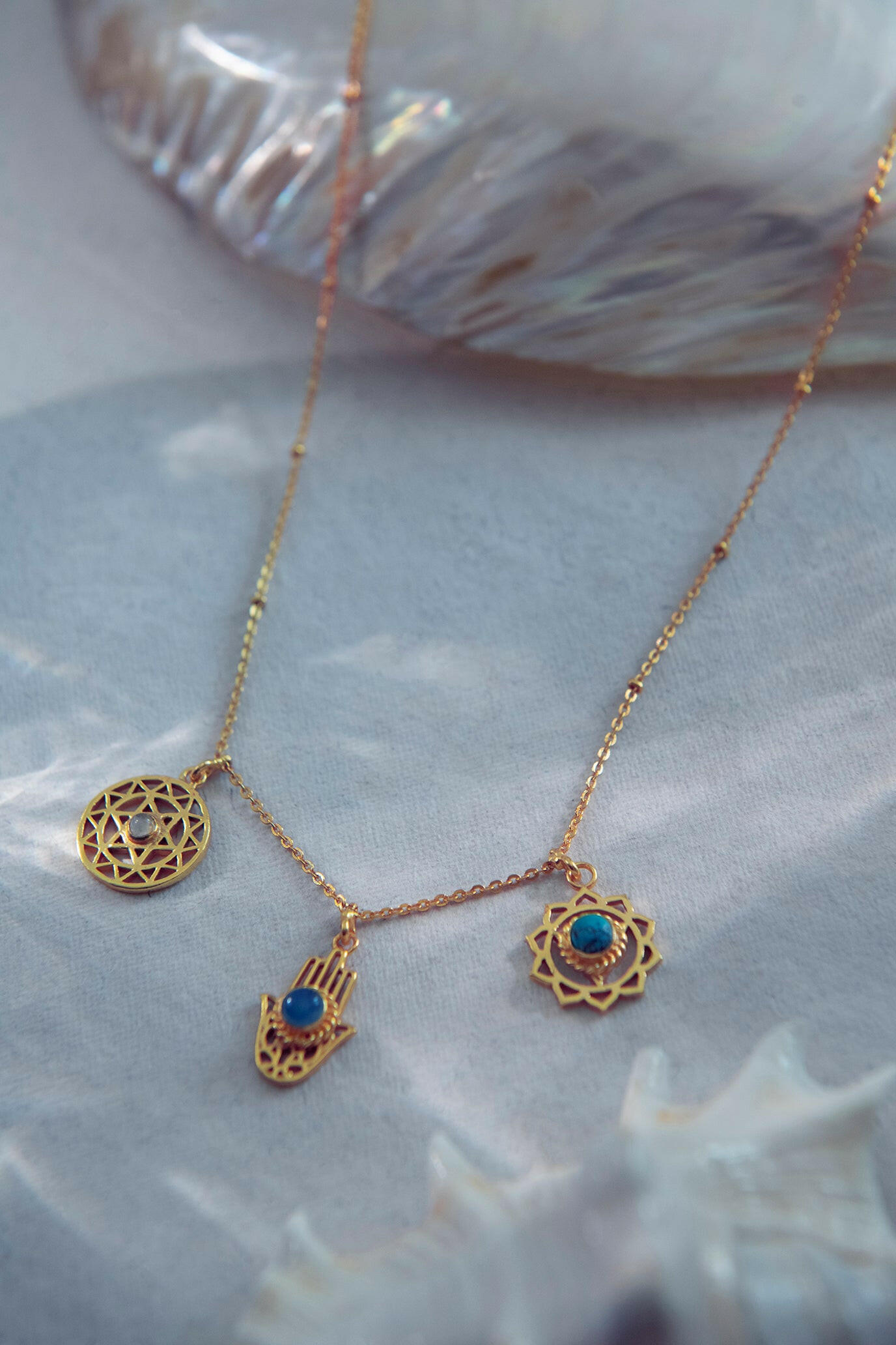 Chakra Layered Necklace