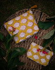 Sun-Kissed Cotton Pouch Set