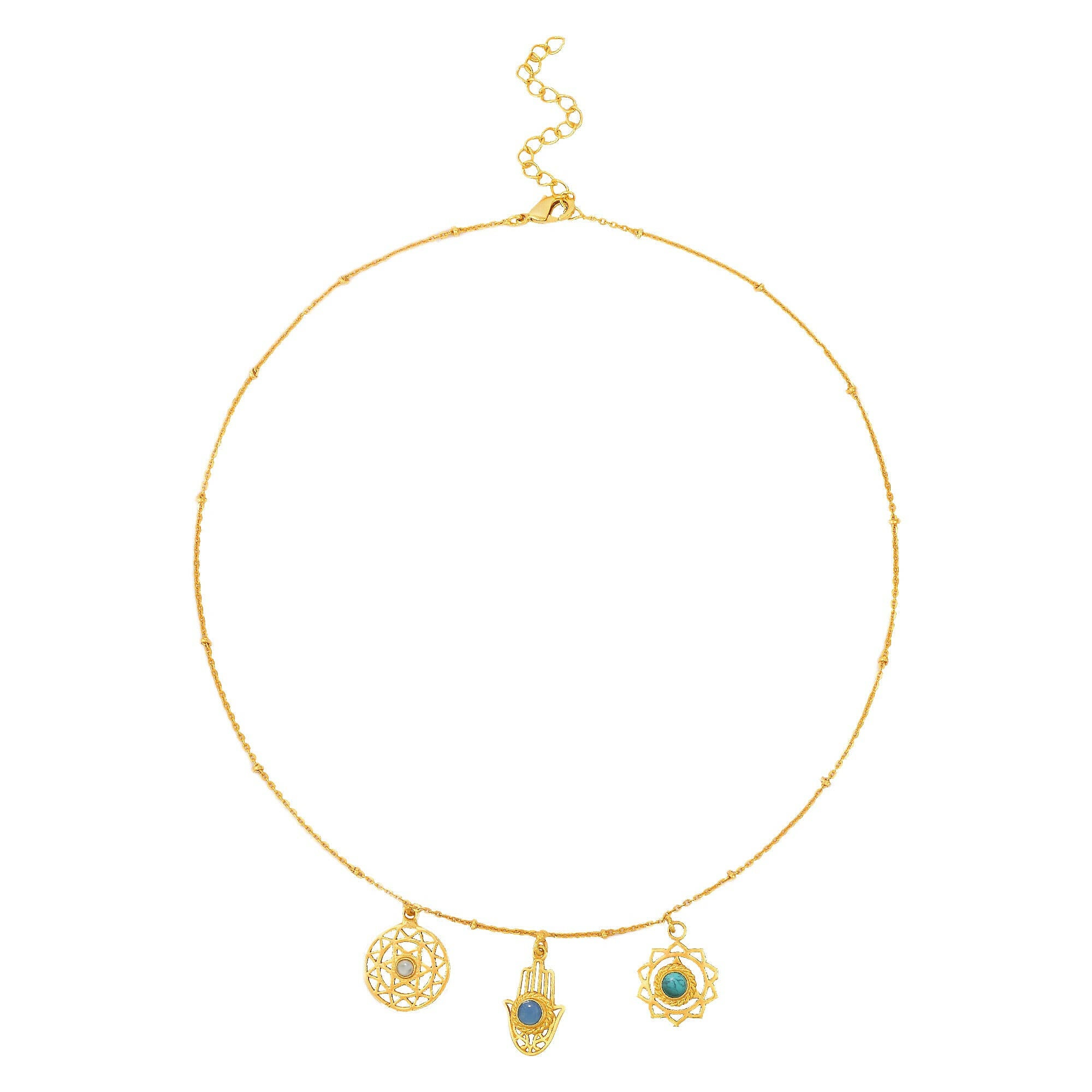 Chakra Layered Necklace