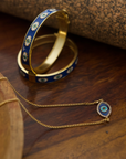 Sapphire Protection Cuff Bracelet