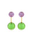 Emerald Harmony Drop Earrings