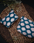 Peacock Teal Pouch Set